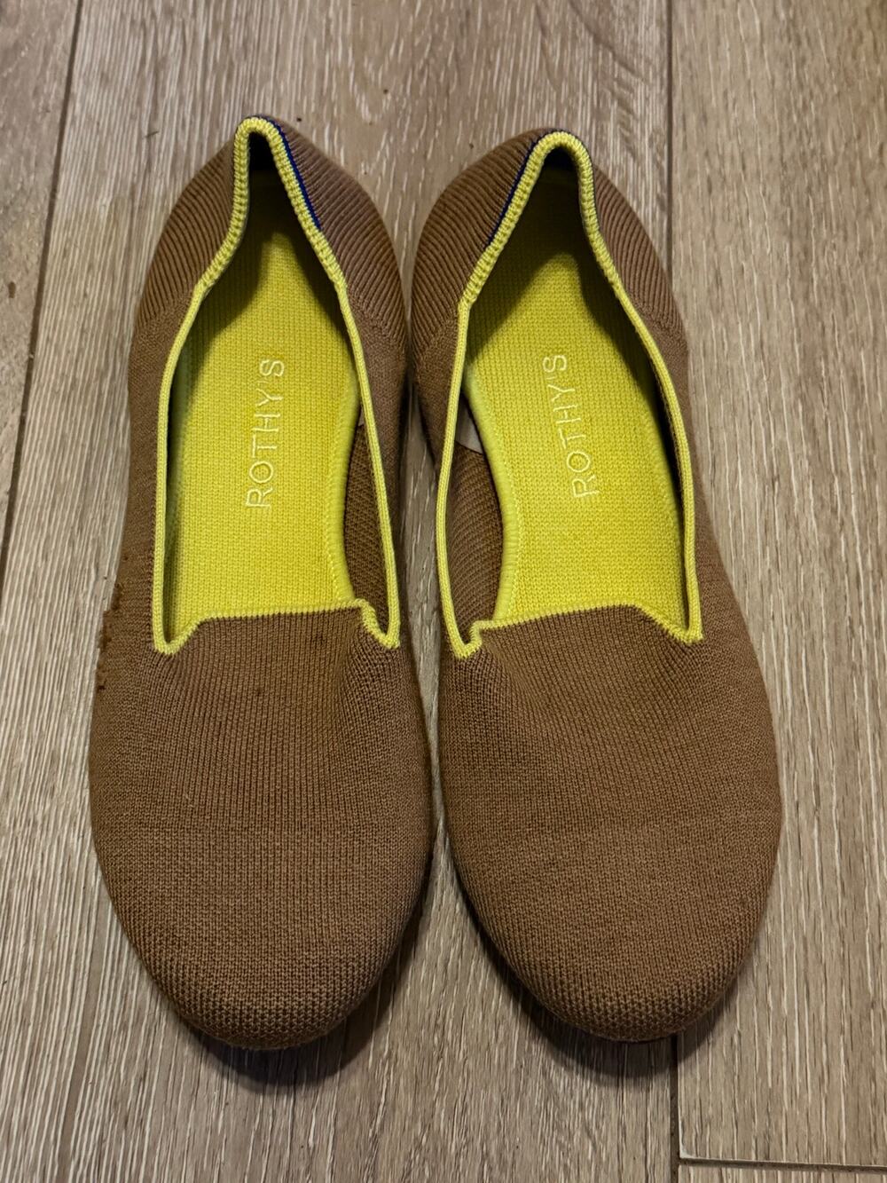 Rothy's The Merino Loafer Slip-On Comfortable in Clove Brown 9
